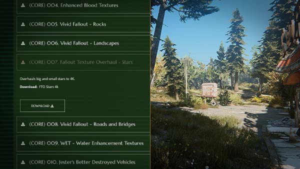 MOD LIST INSTALLATION